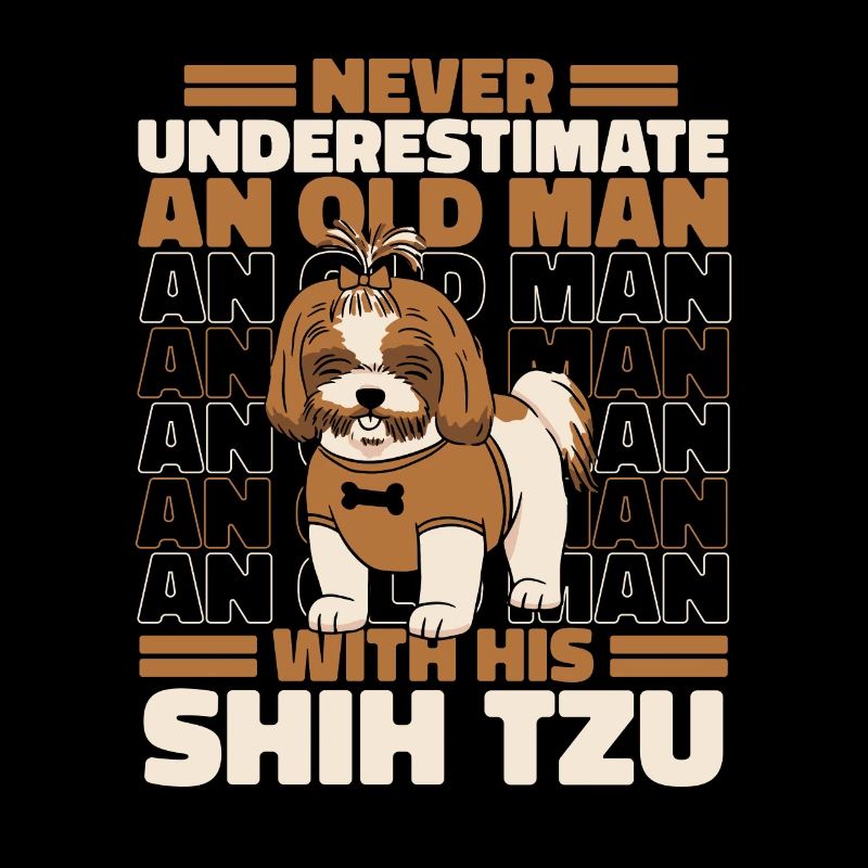 Shih Tzu Hund Shitzu Hunde