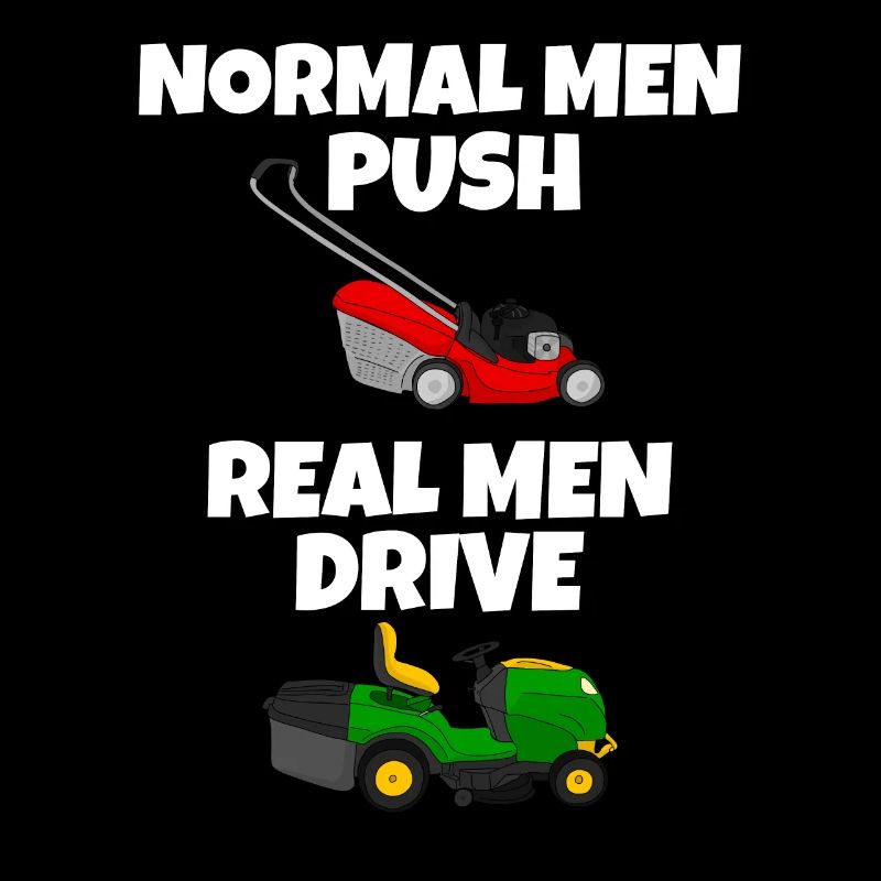 Männer Rasenmäher Regel