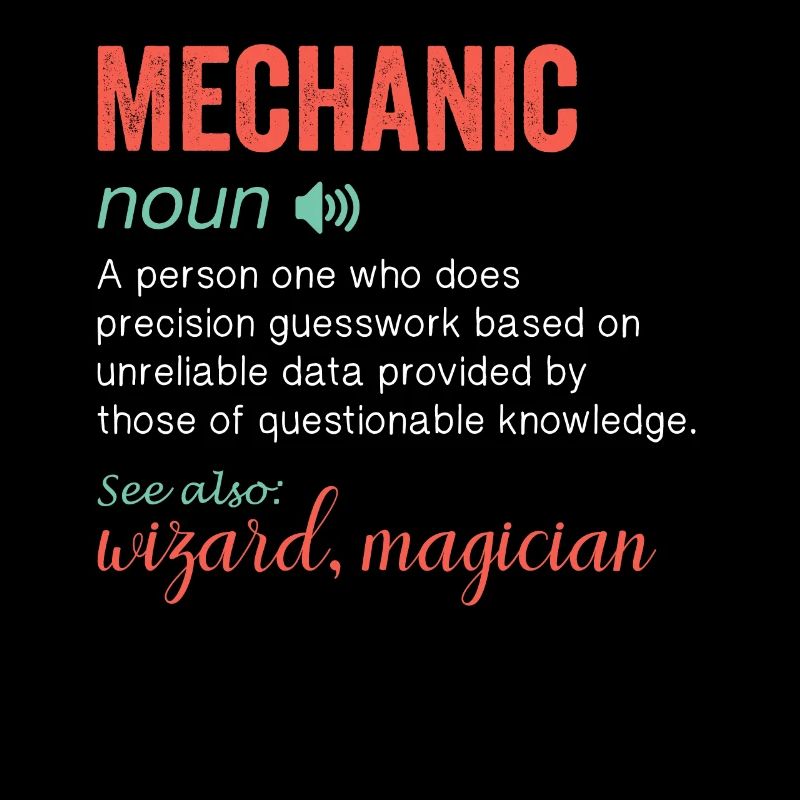 Noun Definition Nutrition for a Mechanic