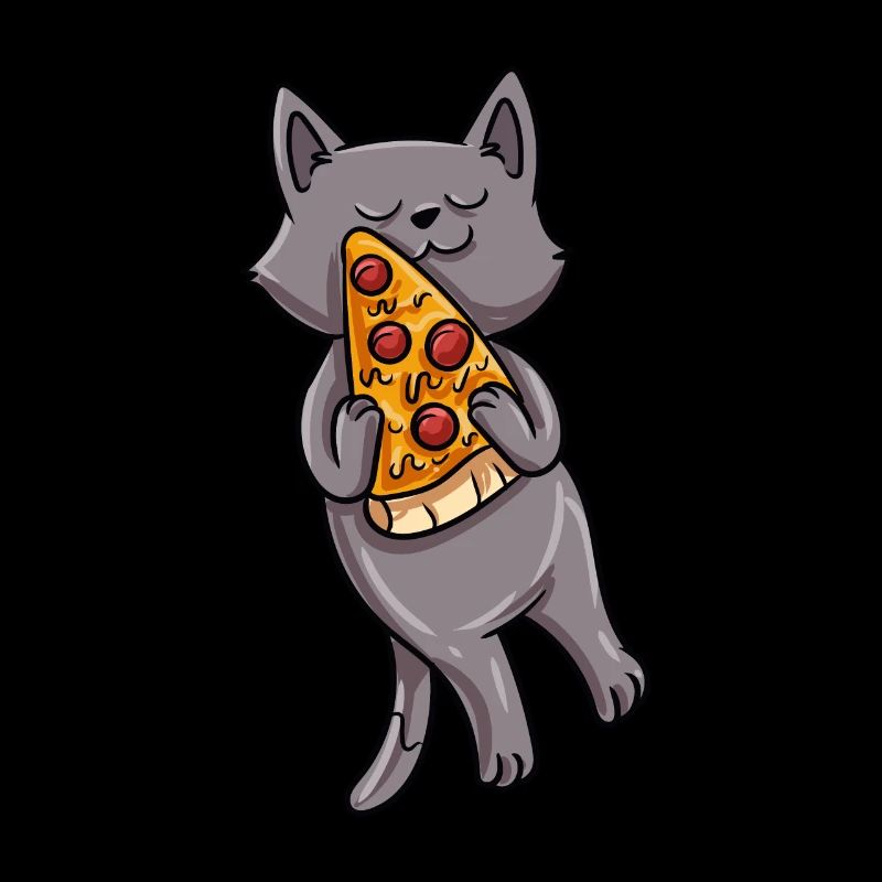 Idée cadeau pizza chat