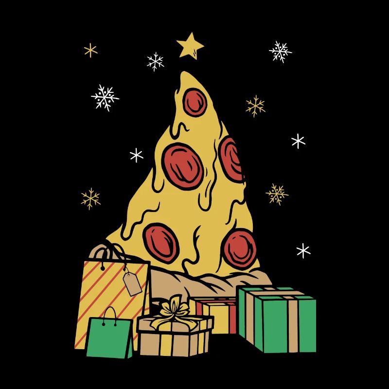 Pizza Christmas Tree