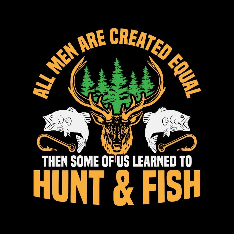 Some Men Learned To Hunt And Fish