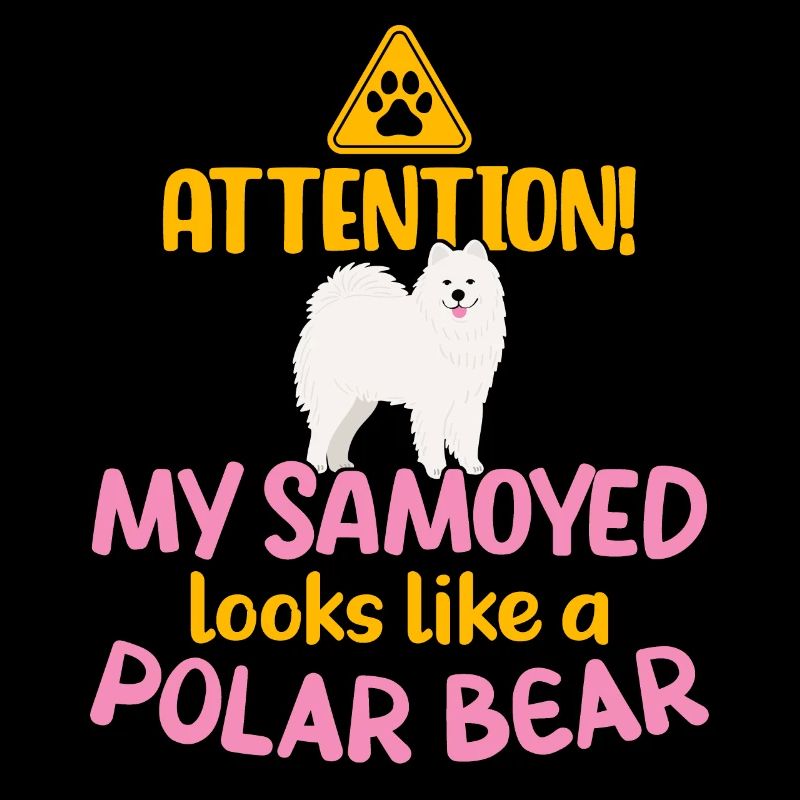 Aufmerksamkeit! Mein Samojeden sieht aus wie ein Eisbär