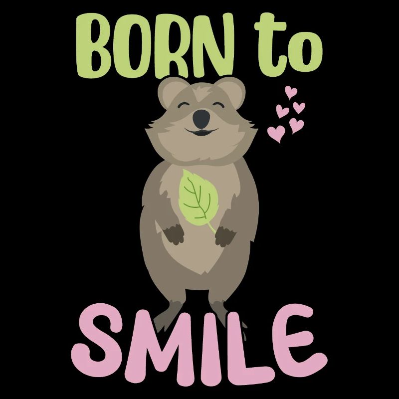 Born to Smile / Grinsendes Quokka