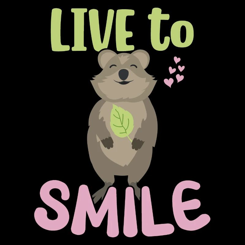 Live to Smile - Grinning Quokka