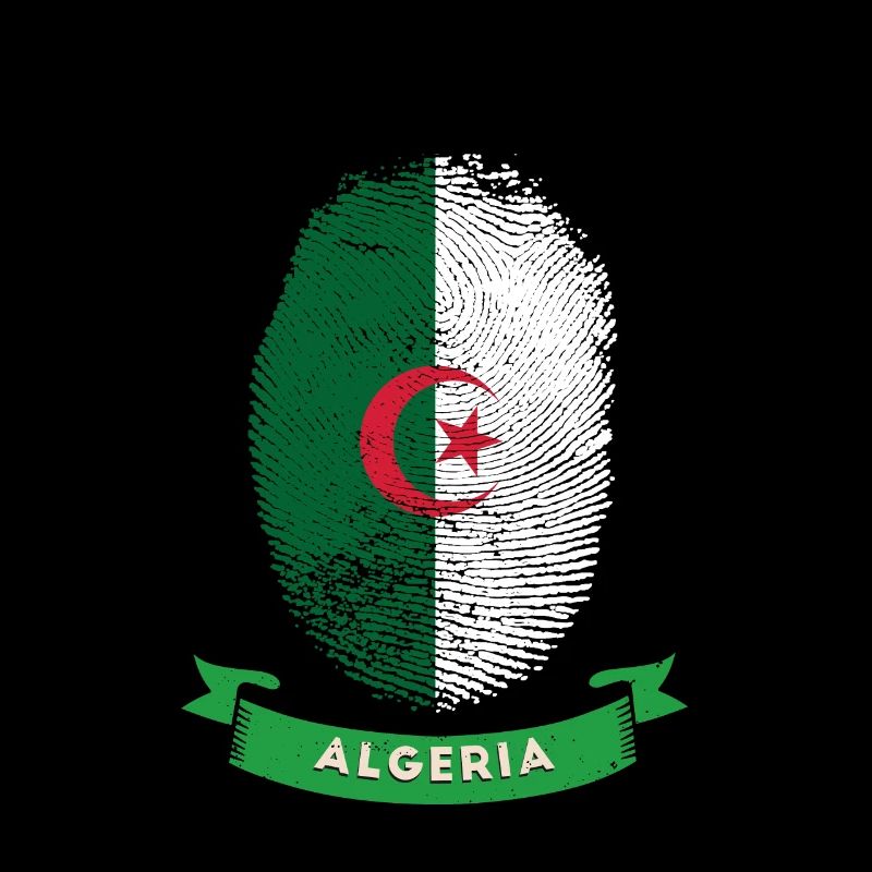 Algérie Drapeau ADN Pays