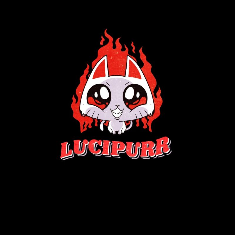 Lucirpurr Devil Cat goth satanic occult