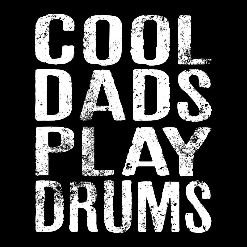 Cool Dads Play Drums Funny Gift For Drummer