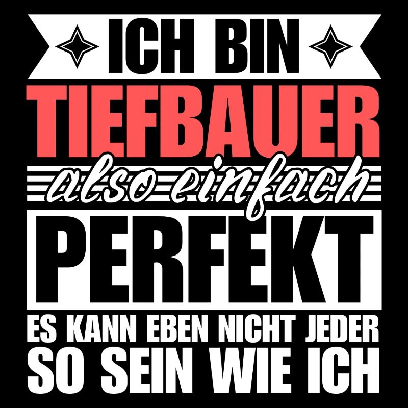 Perfekter Tiefbauer