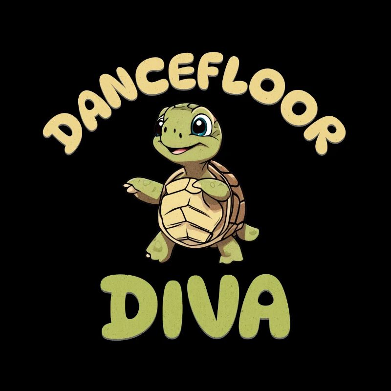 Dancefloor Diva - Schildkröte Tanzen