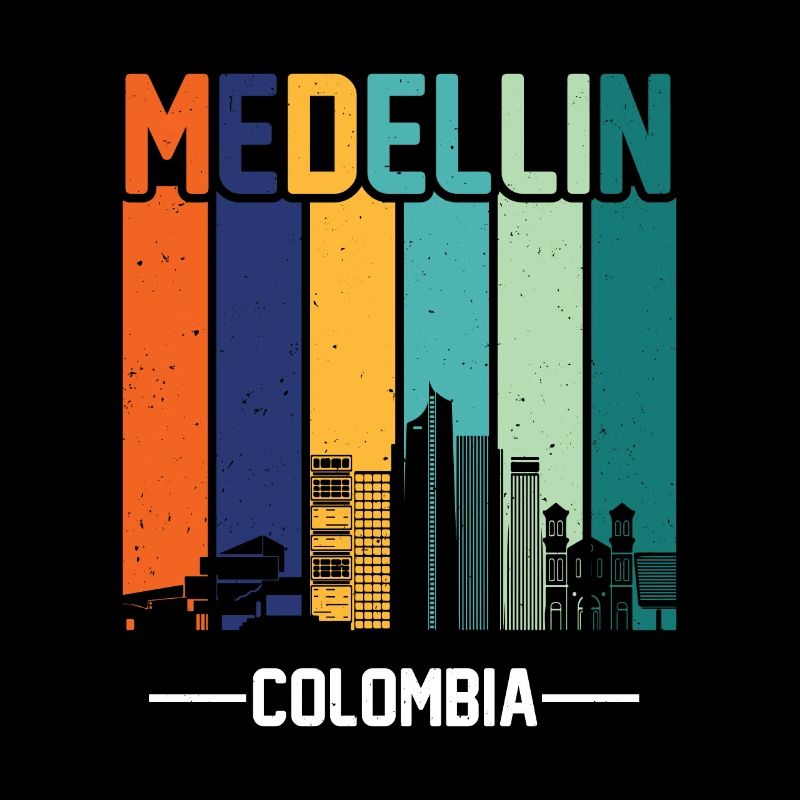 Medellín Colombie Colombie Cadeau Colombie