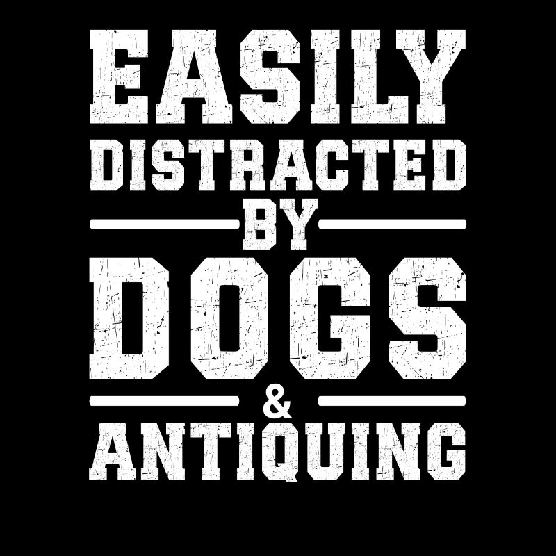 Facilement distrait par les chiens et les antiquités