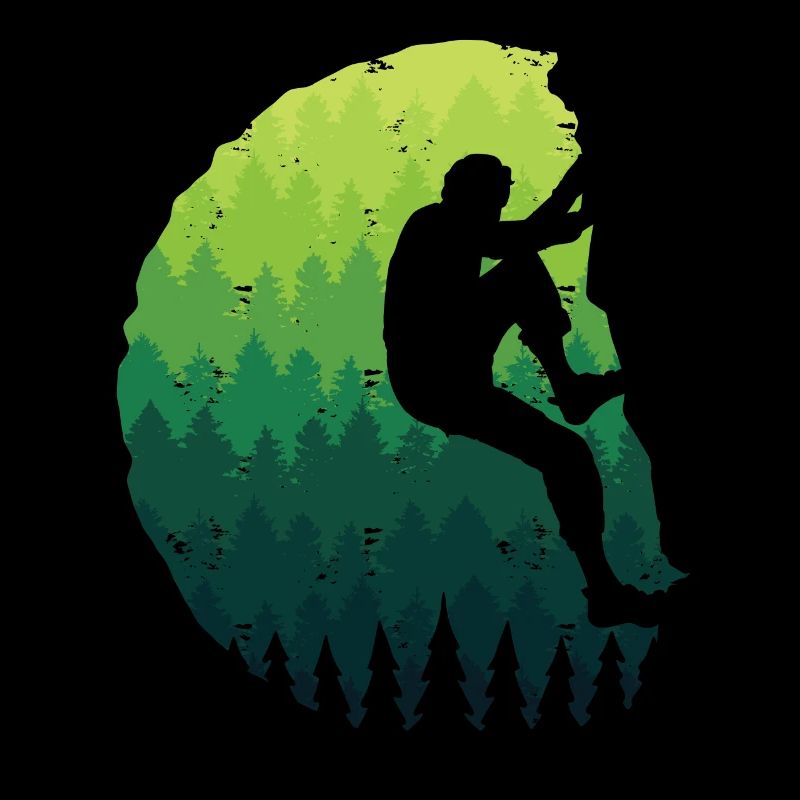 Klettern Kletterer Kinder Jungen Berge Bouldern
