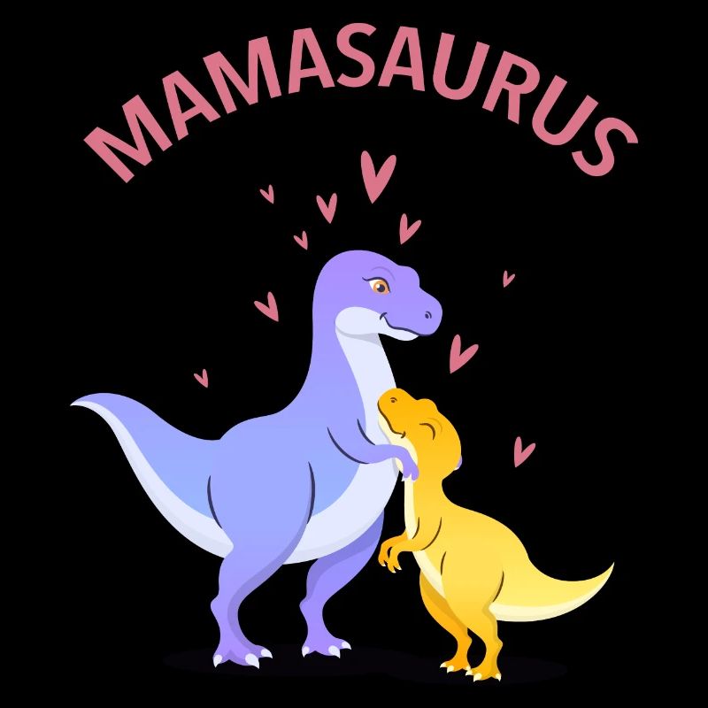 Mamasaurus, Dinosaurier, T Rex, Dino, Muttertag