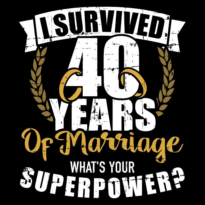 40e anniversaire de mariage