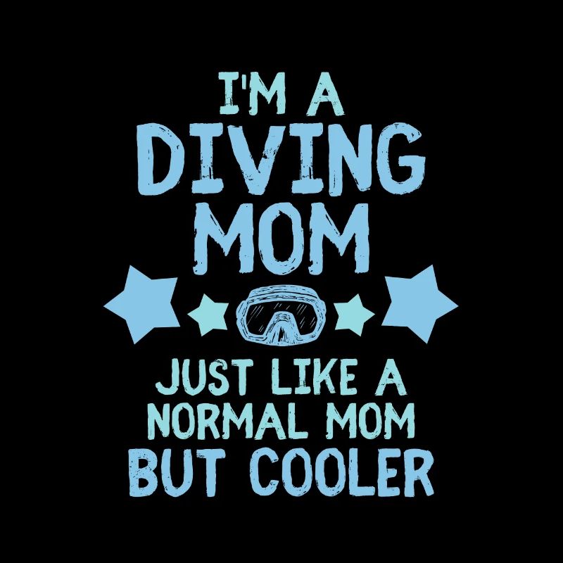 Diving Mom Taucher Taucherin Mutter Scuba