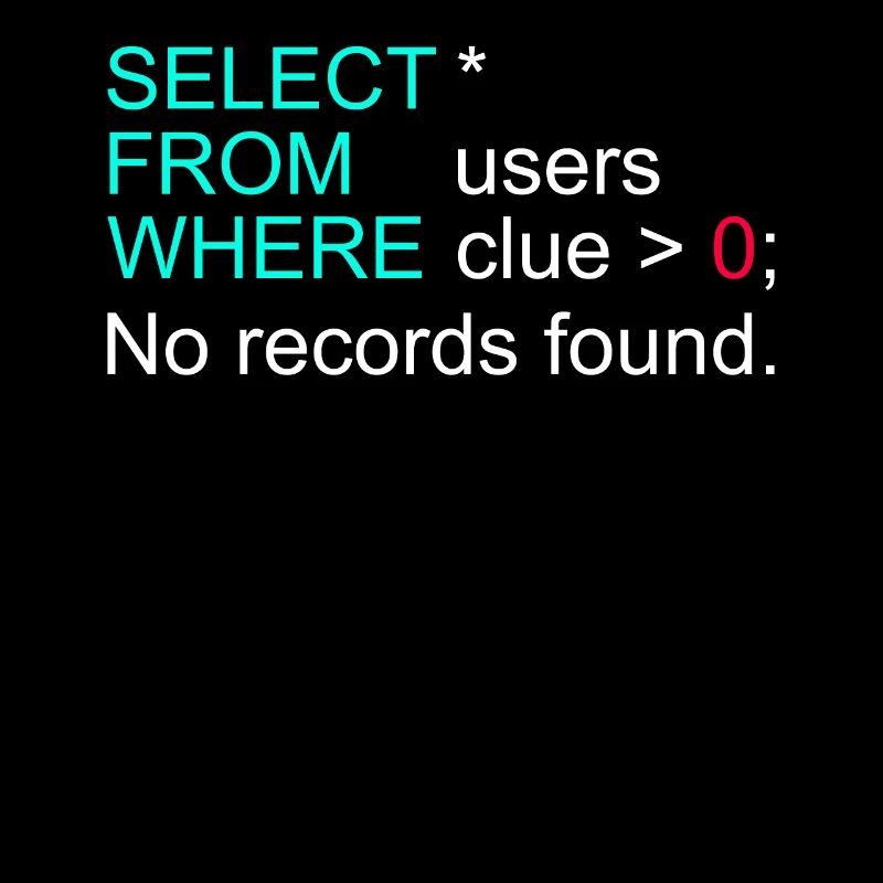 Database Data SQL Programmer Administration