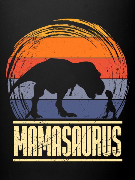 Förväntansfull Mama 2022 Mamasaurus Vintage