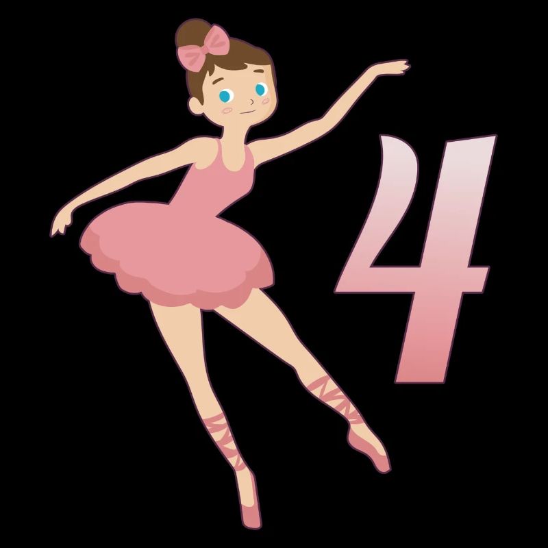 Ballerine de 4 ans 4 ans danse classique