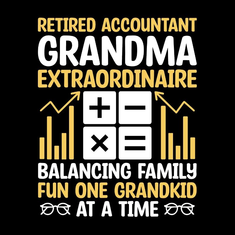 Grand-mère à la retraite Pensioner Comptable Banque