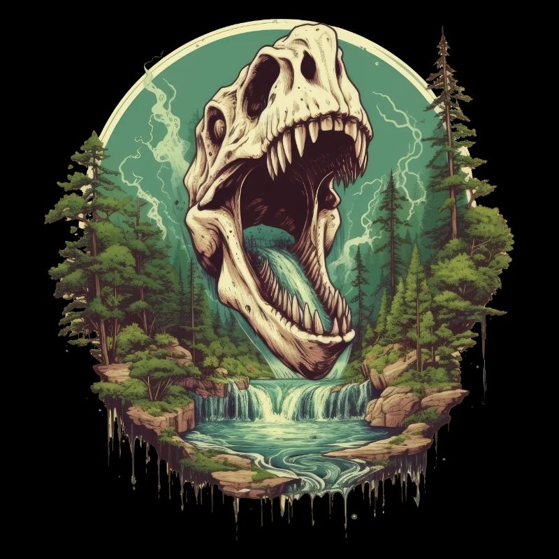 Dinosaurier Dino Fossil Carnivor Herbivor T-Rex