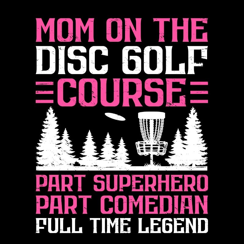 Disc Golf Player Disc Golfer Frisbee Player Par Pu