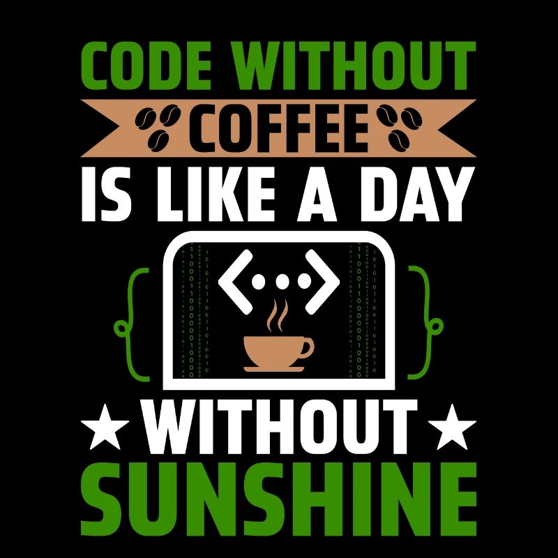 Coffee Coding Programmer Coder Developer Nerd Coff