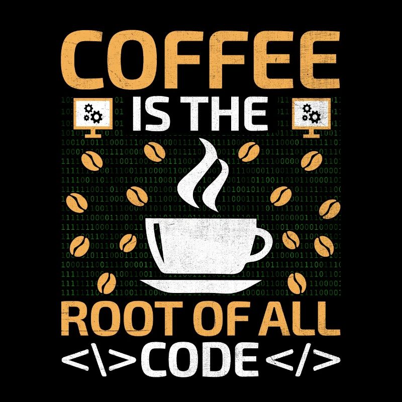 Coffee Coding Programmer Coder Developer Nerd Coff