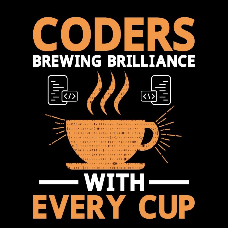 Coffee Coding Programmer Coder Developer Nerd Coff