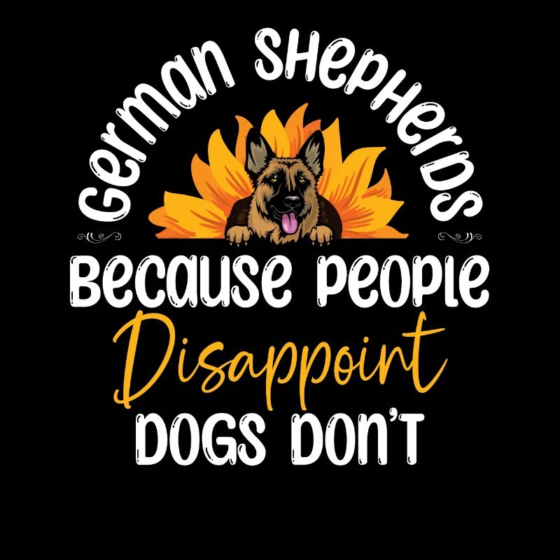 Deutsche Schäferhunde, weil Menschen Hunde enttäuschen