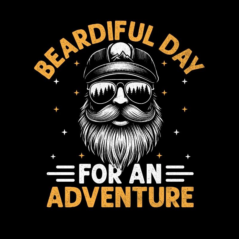 Papa beardiful pour une aventure Barbe Poils du visage