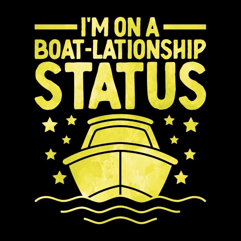Ich bin auf einem Boot Lationship Status Paddelboot