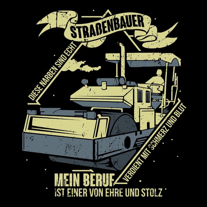 Straßenbau Straßenbauer Asphaltbauer Asphaltierer