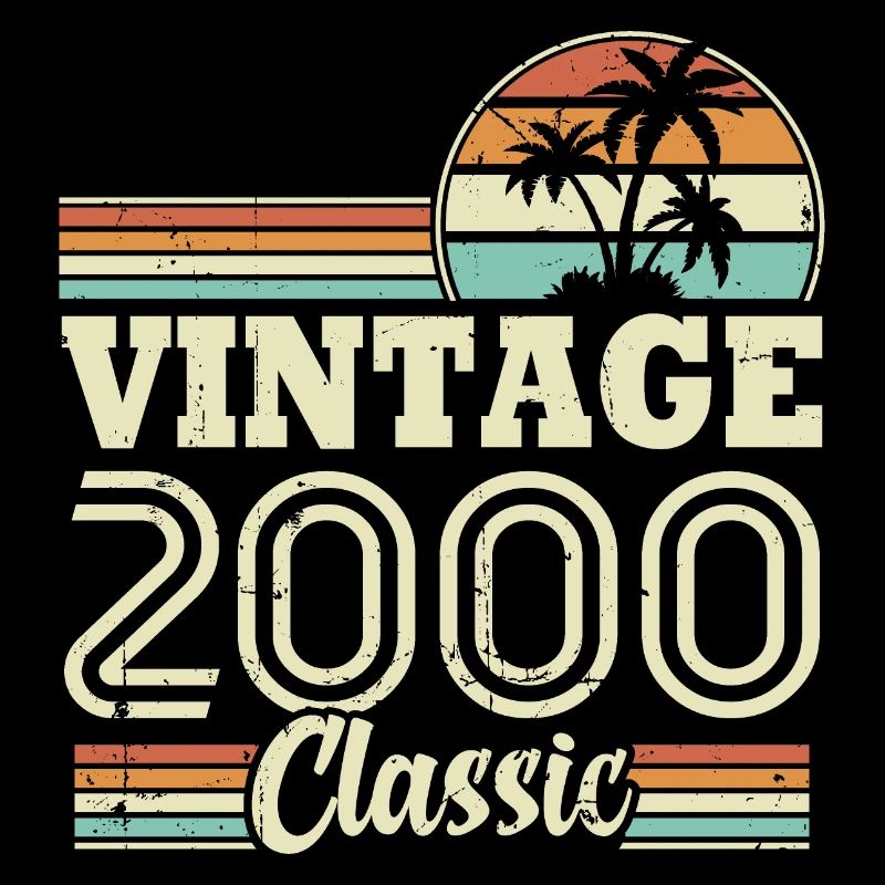 Vintage 2000 Classic, Cadeau D'anniversaire 23 Ans