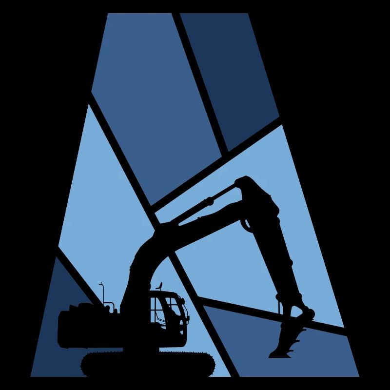 Bagger Baustelle Bagger