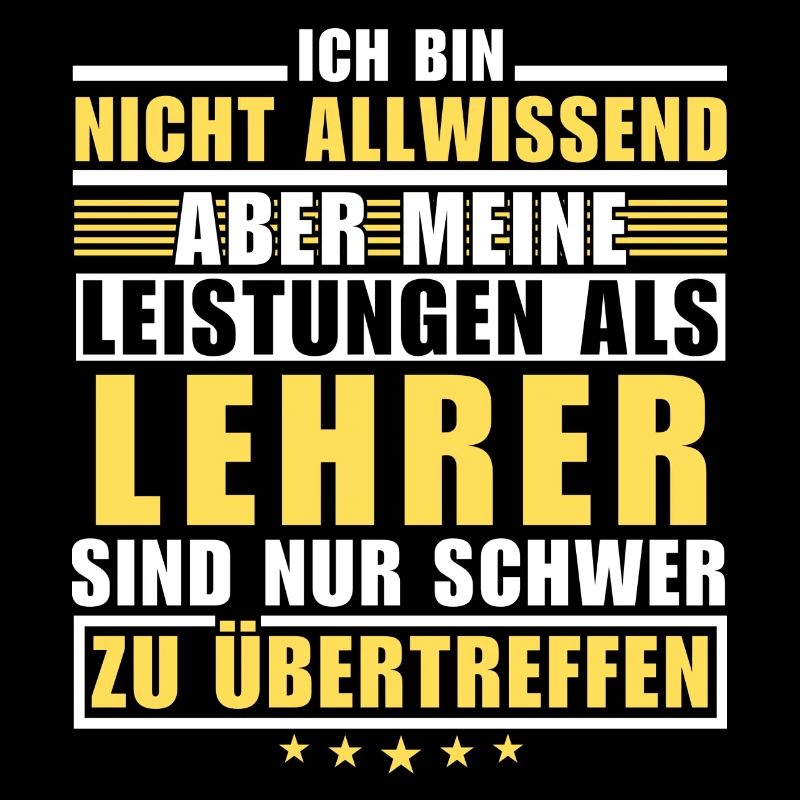 Unübertroffene Leistung als Lehrer