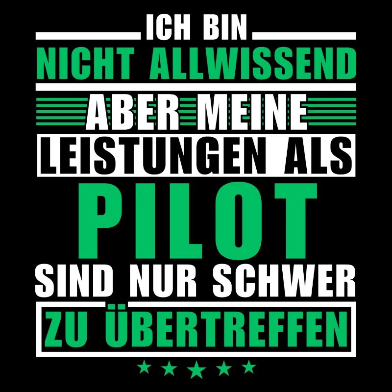 Unübertroffene Leistung als Pilot