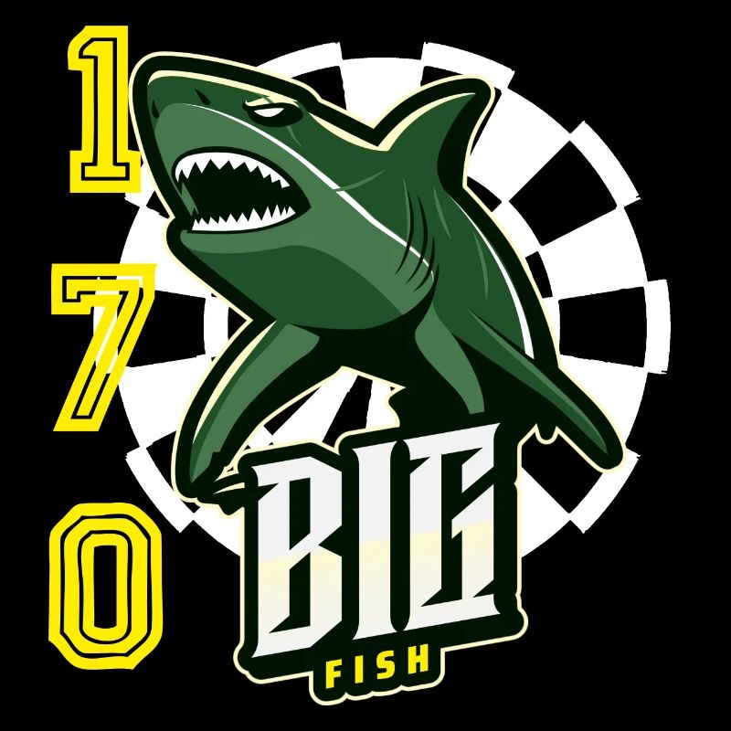 Big Fish Darts Shark