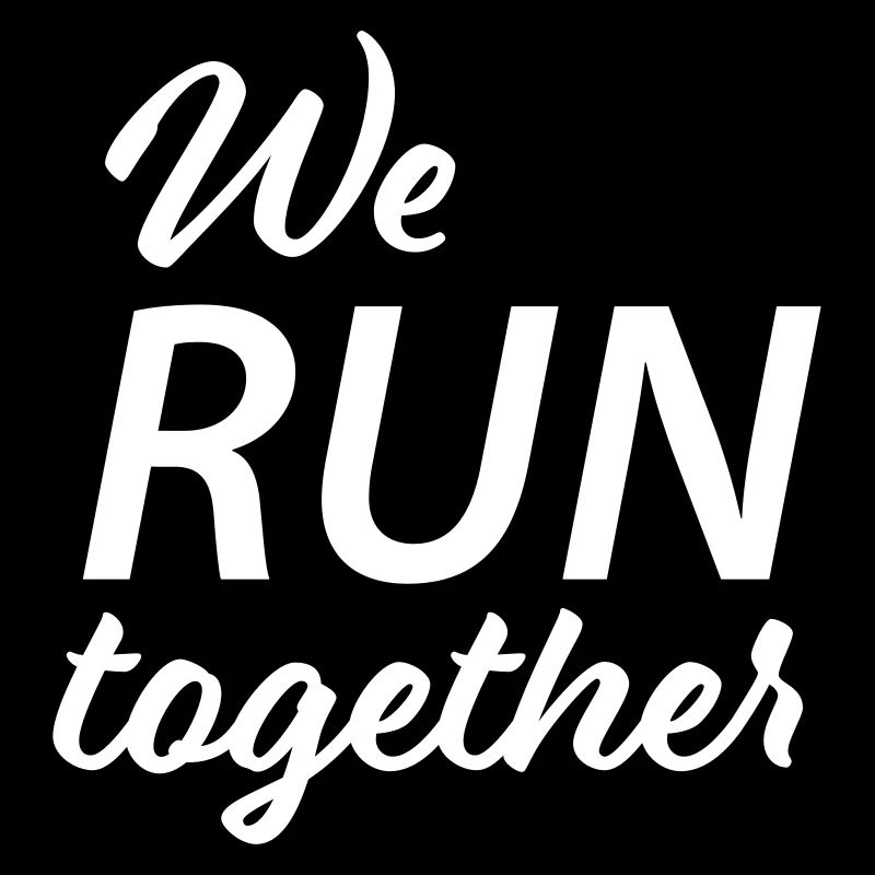 We run together
