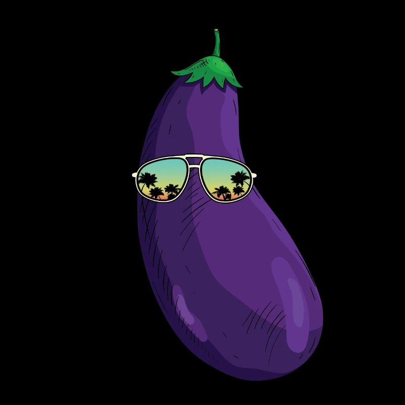 Cool eggplant