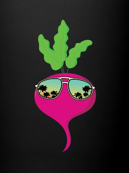Radieschen Sonnebrille