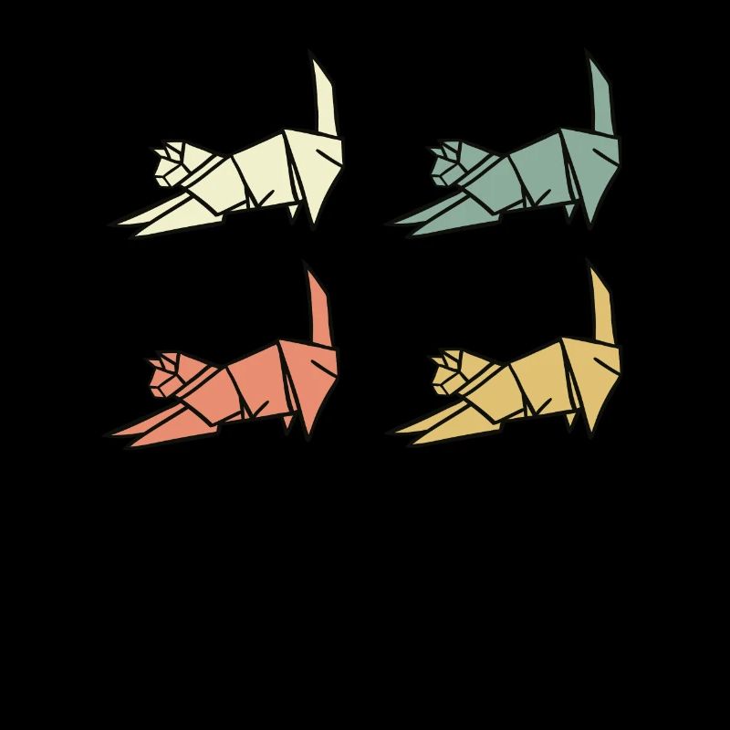 Chats Origami