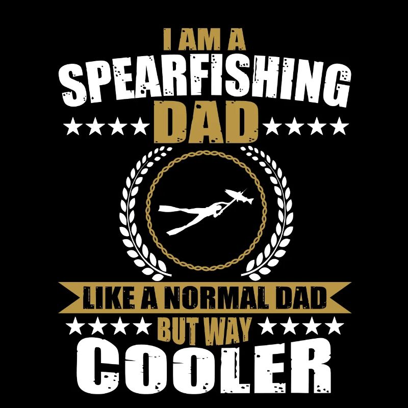Papa pêcheur sous-marin