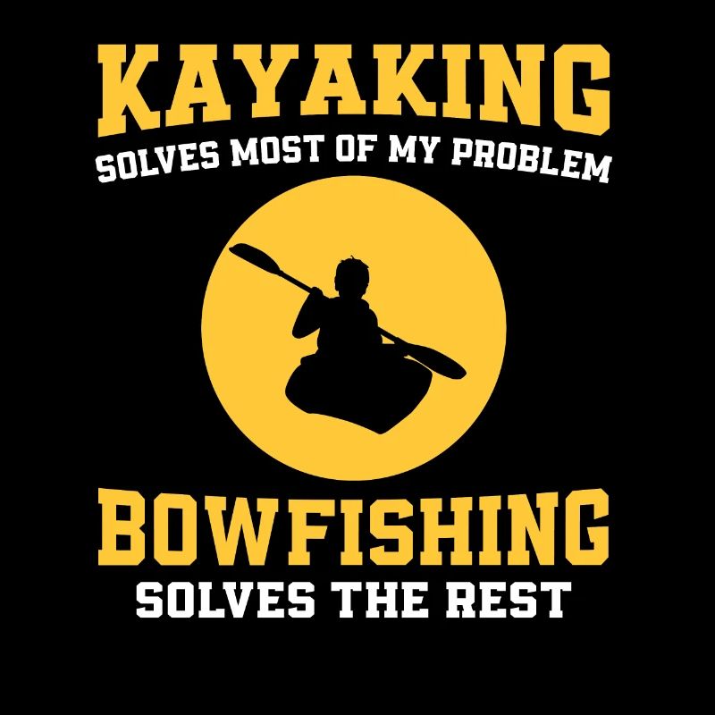 Kajakfahren Und Bogenfischen