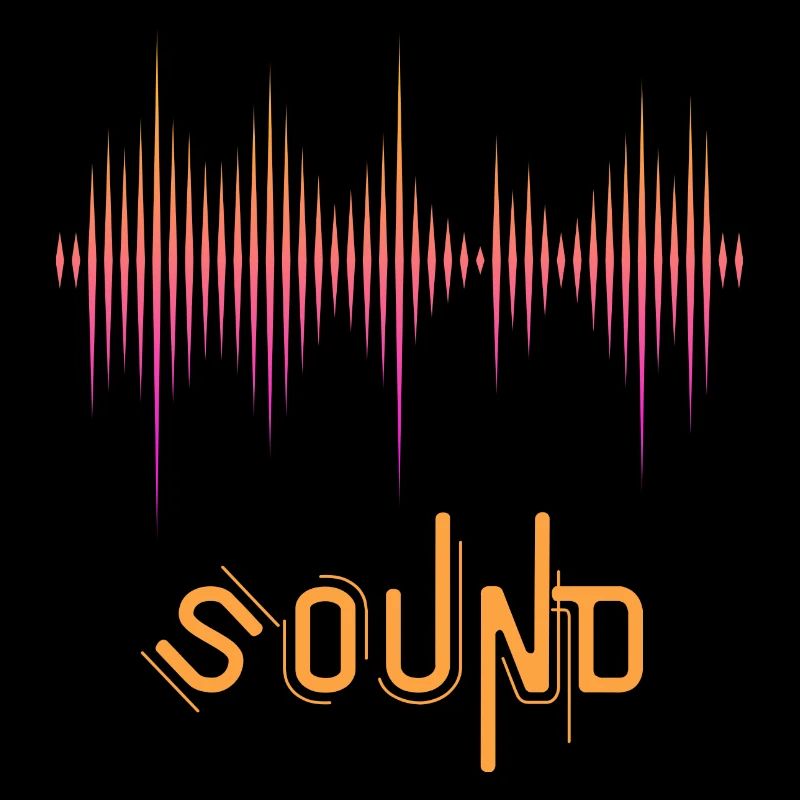 Conception élégante des ondes sonores