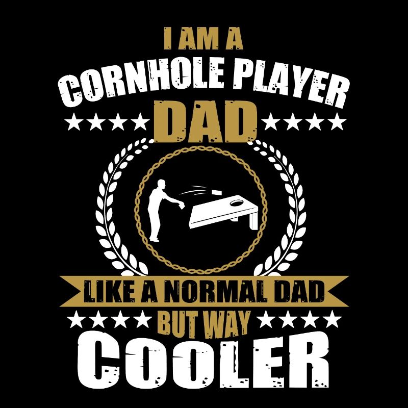 Cornhole Spieler Papa