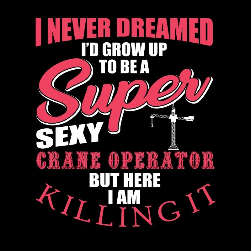 Funny crane operator design