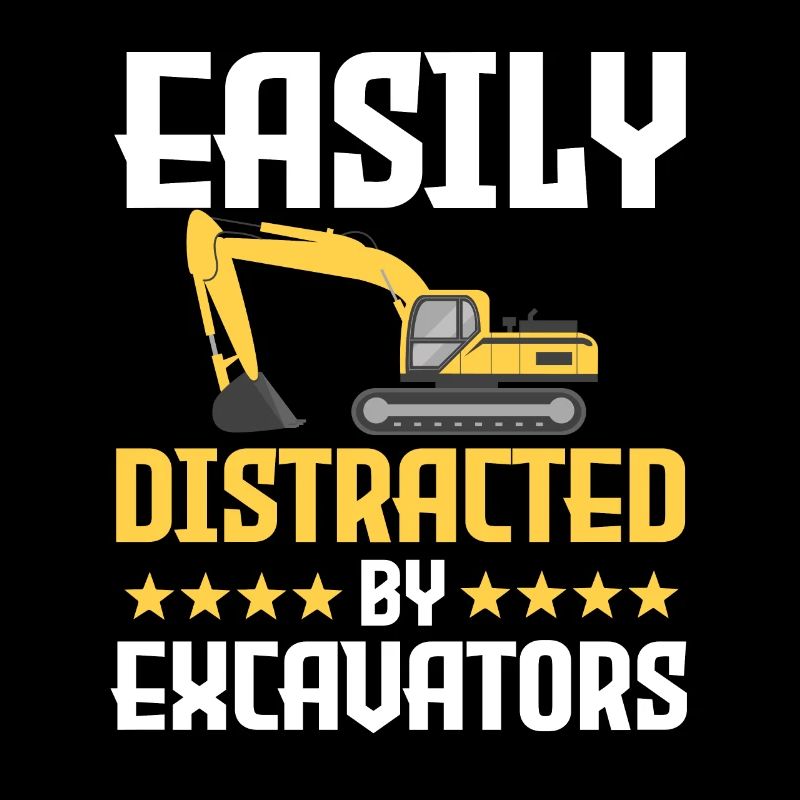 Facilement distrait par les excavatrices