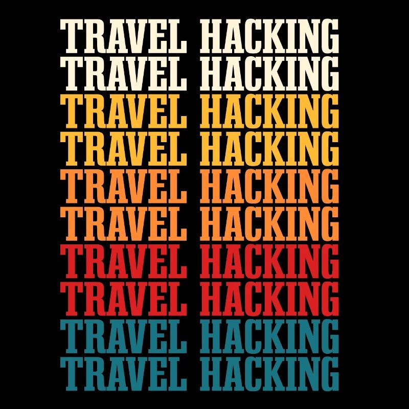 Travel Hacking Font
