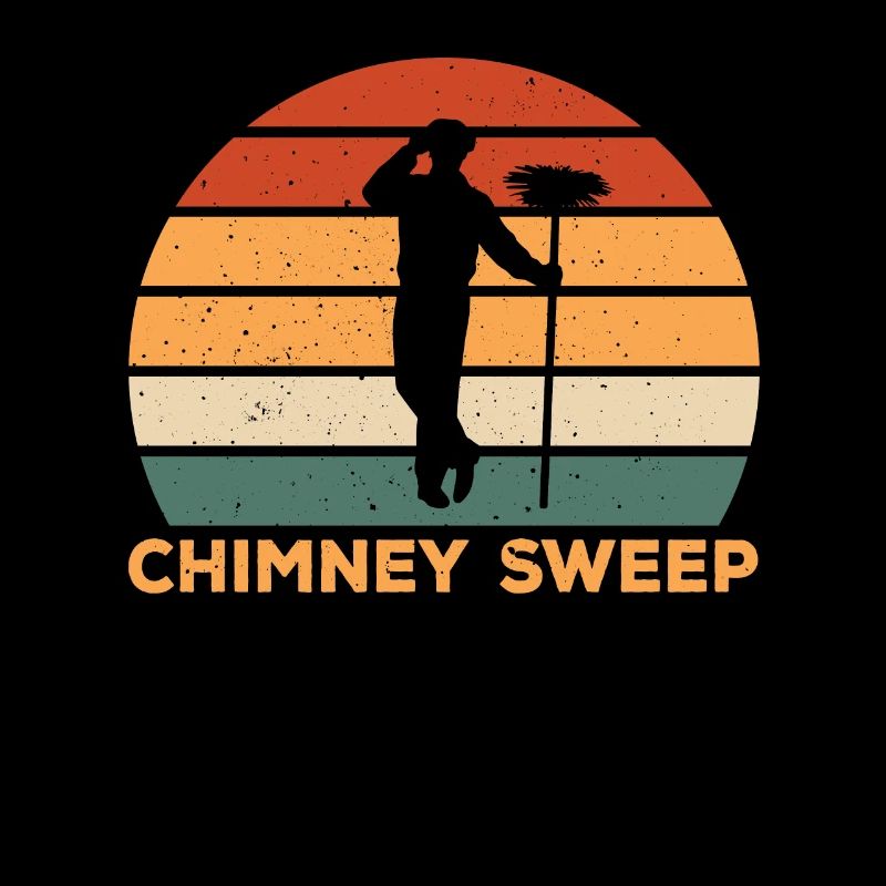 Conception rétro de ramoneur